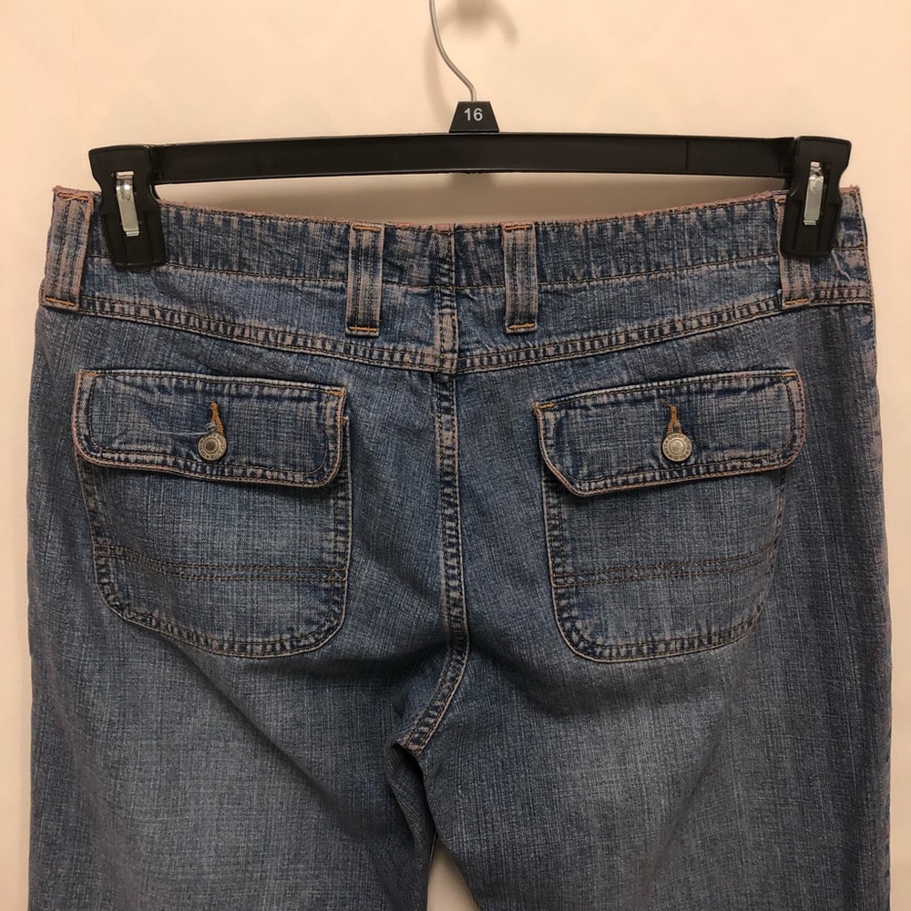 Old Navy Blue Jeans - Ultra Low Waist - Size 12 - Picture 5 of 7